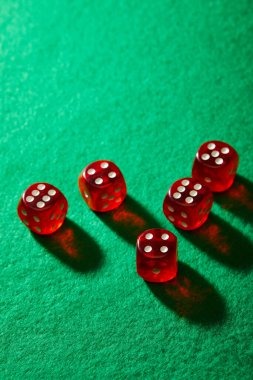 Payment and result history screen for mobile casino account